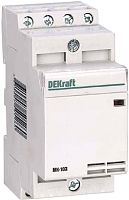 Контактор модульный DEKraft МК-103 2п 2НО+2НЗ 20А 230В АС картинка